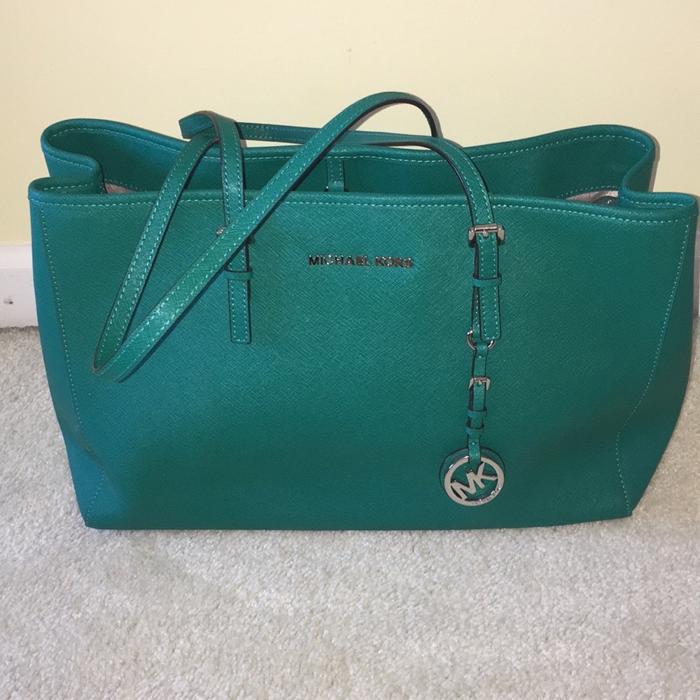 Michael Kors Teal Tote